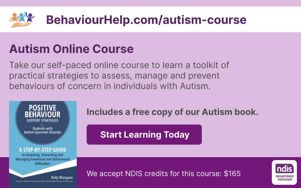 Behaviour Help Autism Course