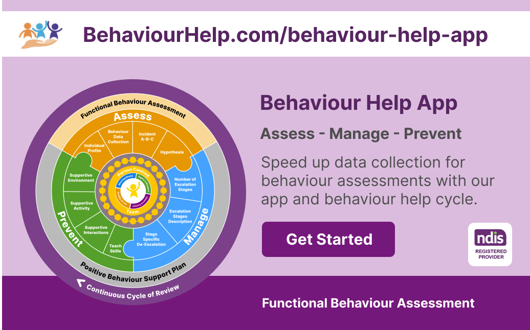 Behaviour Help App